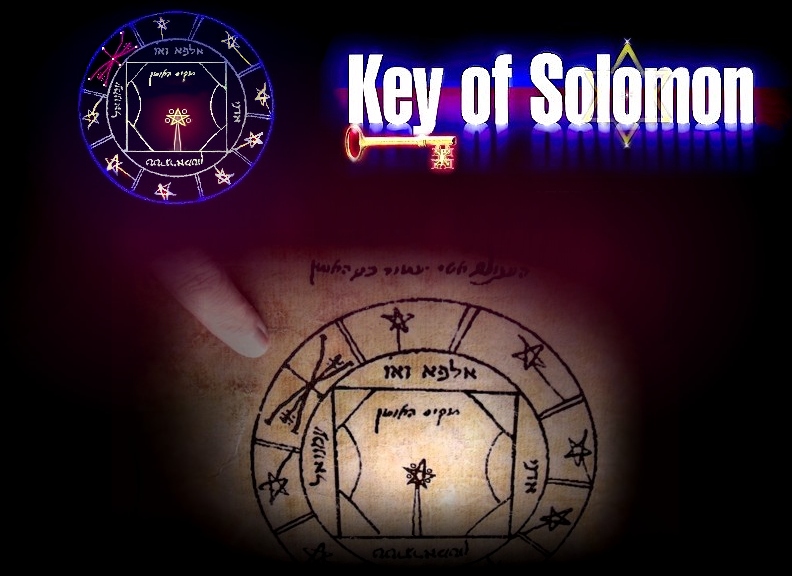 Key of Solomon star map secret called solomon's Key