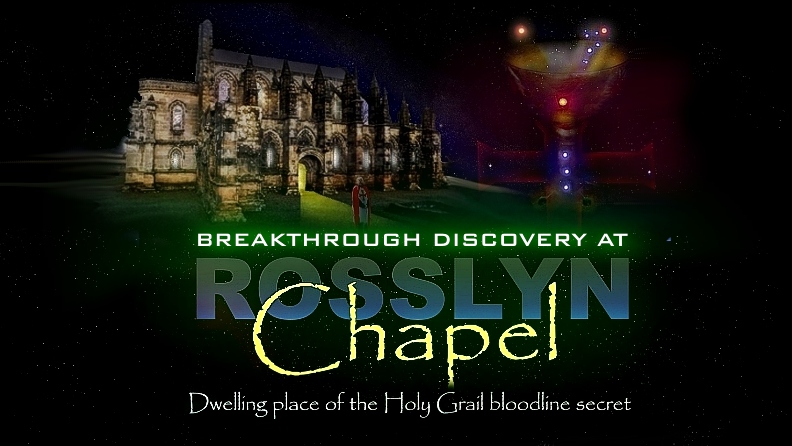 THE HOLY GRAIL IN ROSSLYN CHAPEL SECRET REF - WAYNE HERSCHEL